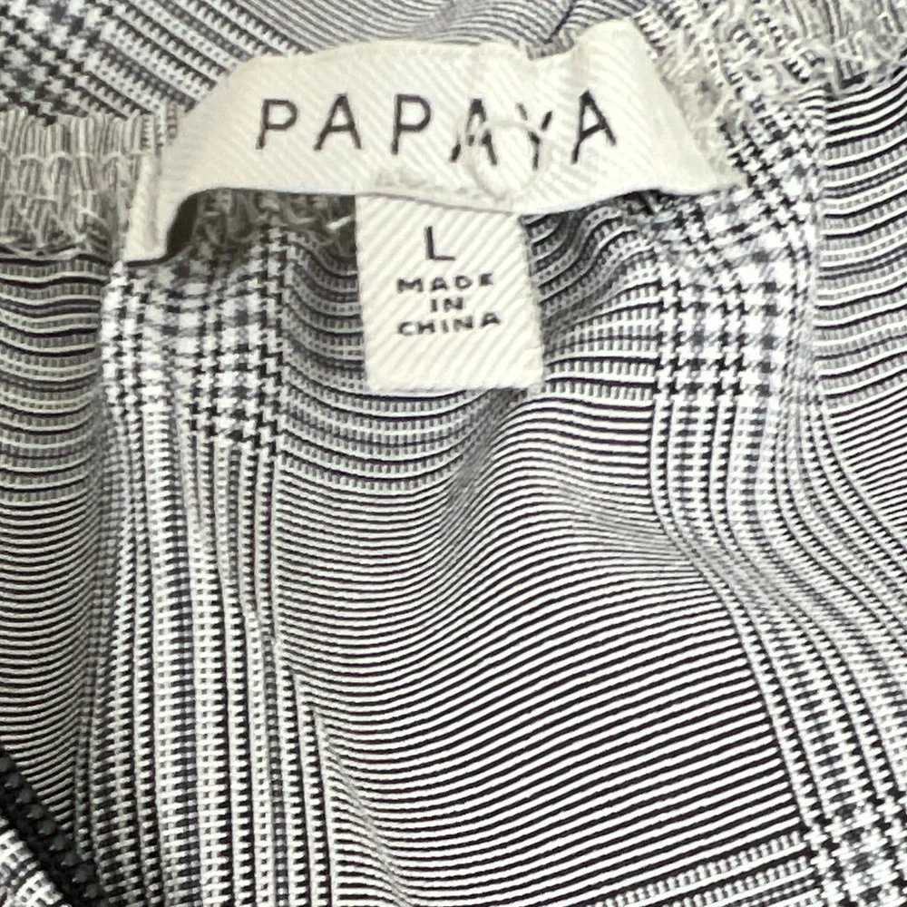 Grey Plaid Jumpsuit - Picture 4 of 5